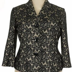 Black Label Black Lace Women's Blazer